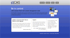 Desktop Screenshot of cms.connaretech.com